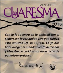 frase cuaresma papa