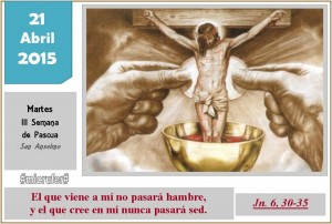 Martes III Pascua