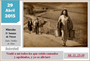 Miércoles IV Pascua