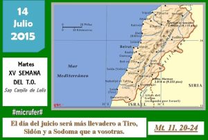 Martes XV Ordinario