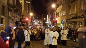 Fátima procesión