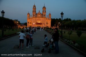 Santuario al atardecer