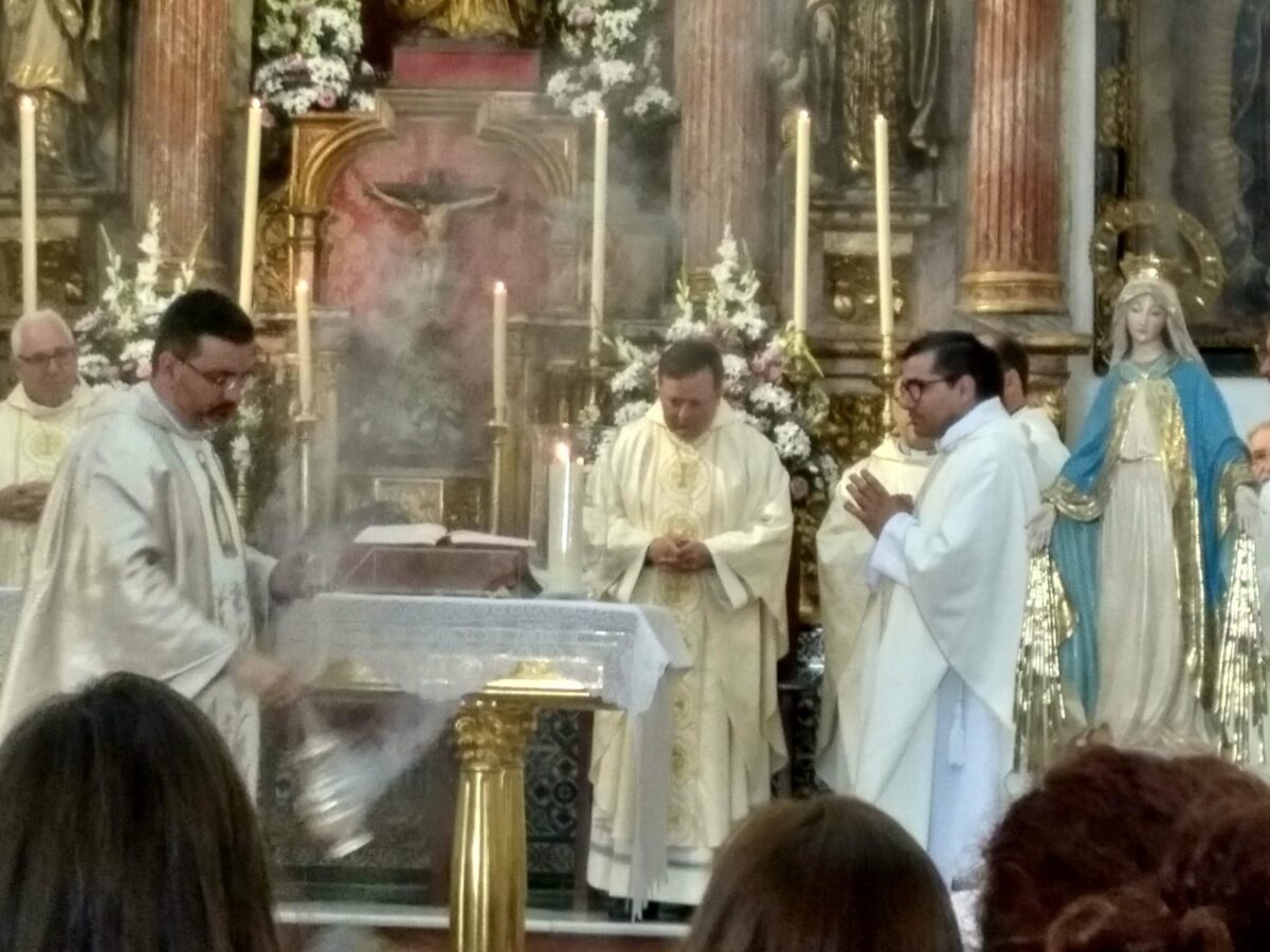 PRIMERA MISA Padre FRANCISCO JAVIER Santuario Nuestra Señora de los