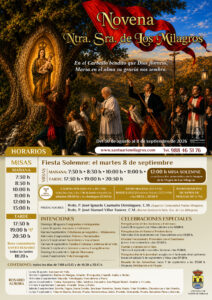 Cartel Novena 2026